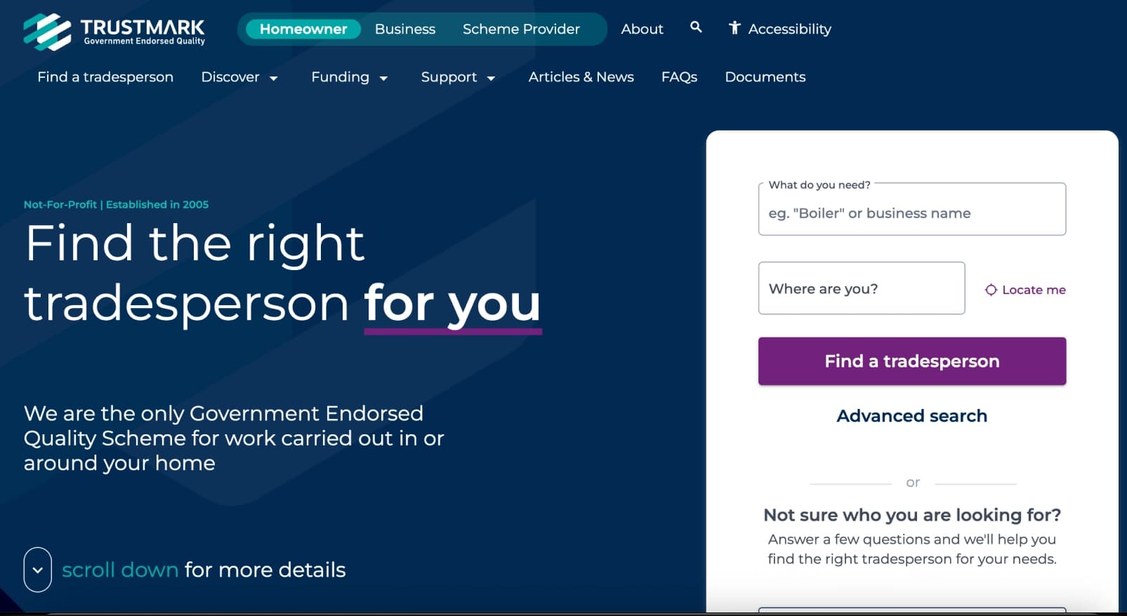 TrustMark website